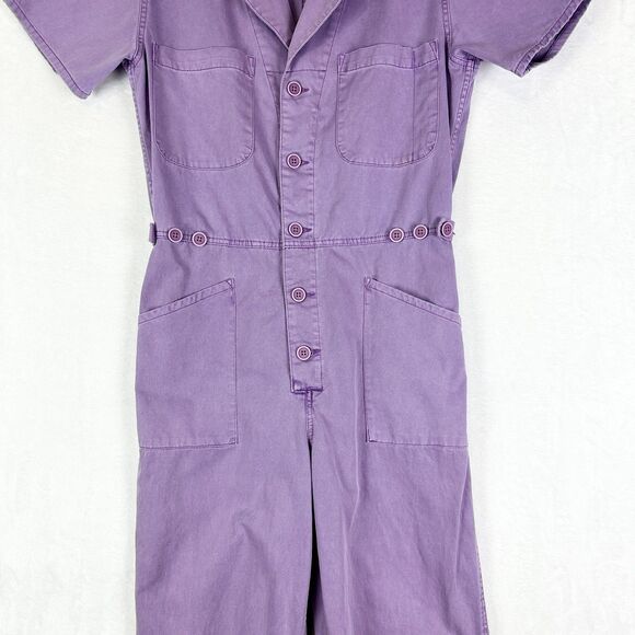 Pistola Grover Field Suit Orchid Size Medium Cotton Utility Pockets Short Sleeve - Picture 5 of 9